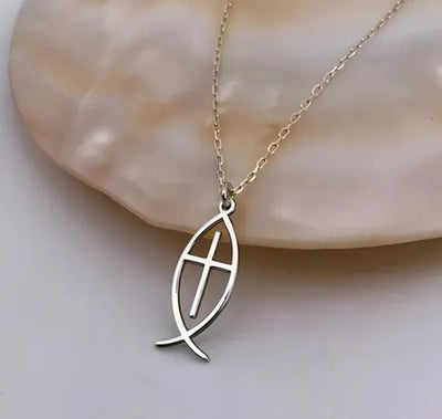 Ichthus with Cross