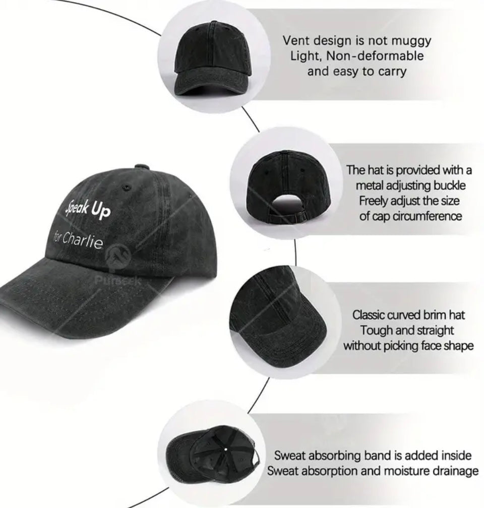 Speak Up for Charlie Cap