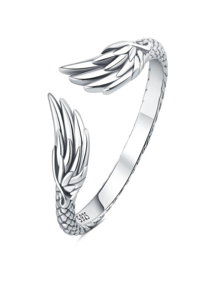 Sterling Wings Ring