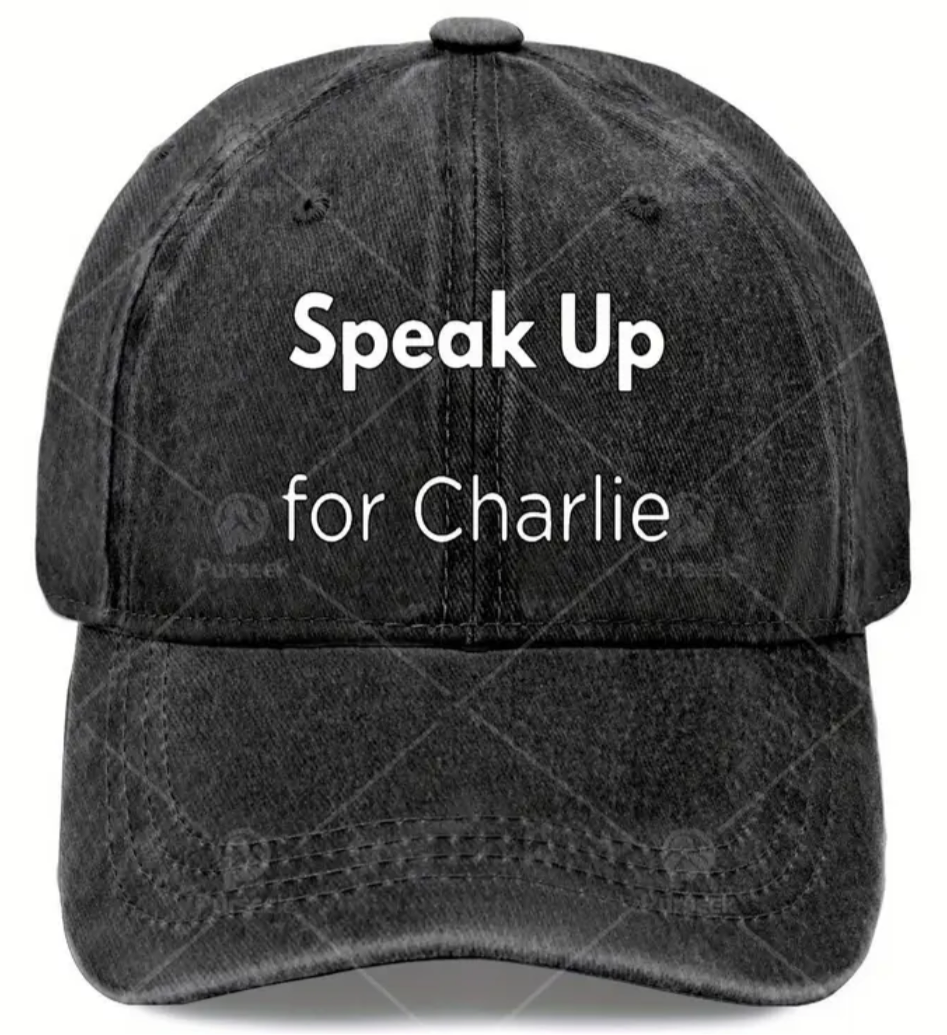 Speak Up for Charlie Cap