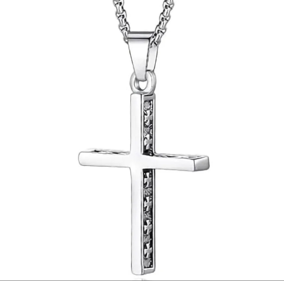 Living Light Etched Cross