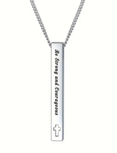 Be strong and courageous